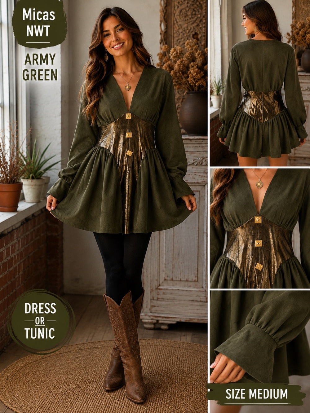 Micas NWT Statement Dress / Tunic